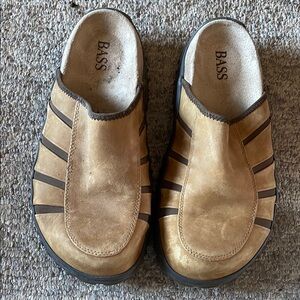 Bass Men's Tan Slip-On Shoes